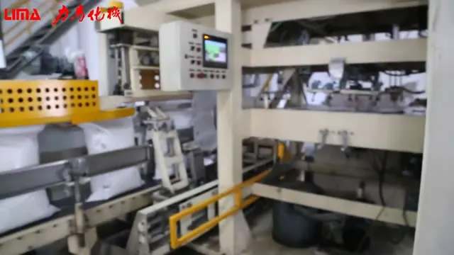 Automatic Bagging and Palletizing Machine for PP Plastic Pellets (1200 bags/hour)